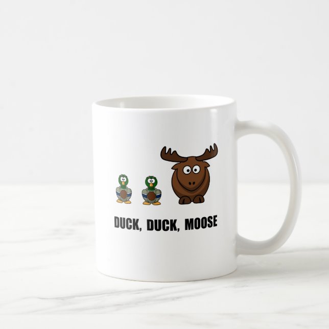 Duck Duck Moose Coffee Mug (Right)