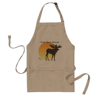 Duck. Duck. Moose! Standard Apron