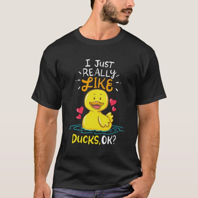 Duck Ducks Rubber T-Shirt (Front)