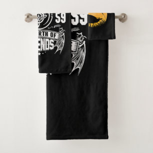 Duck Easy Halloween Outfit Mallard Dipper Moon Bath Towel Set