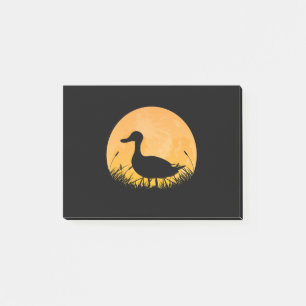 Duck Easy Halloween Outfit Mallard Dipper Moon Post-it Notes