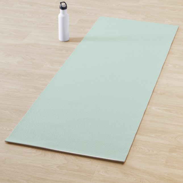 Duck Egg Blue Solid Color Yoga Mat (In Situ)