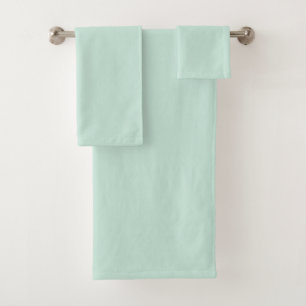 Duck Egg Blue Solid Colour  Bath Towel Set