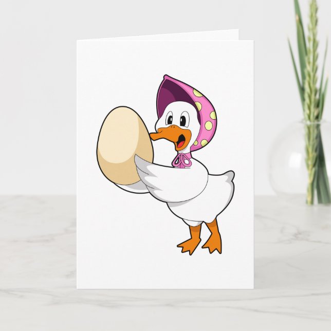 Duck Egg Card (Front)