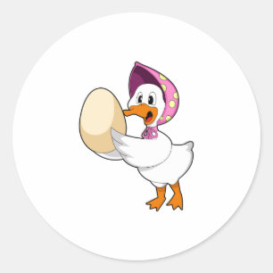 Duck Egg Classic Round Sticker