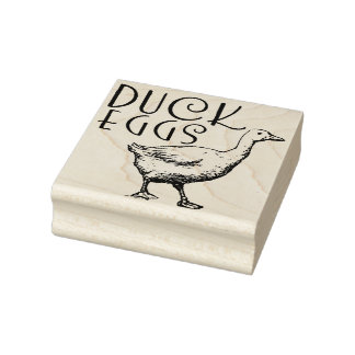 DUCK EGGS EGG CARTON STAMP