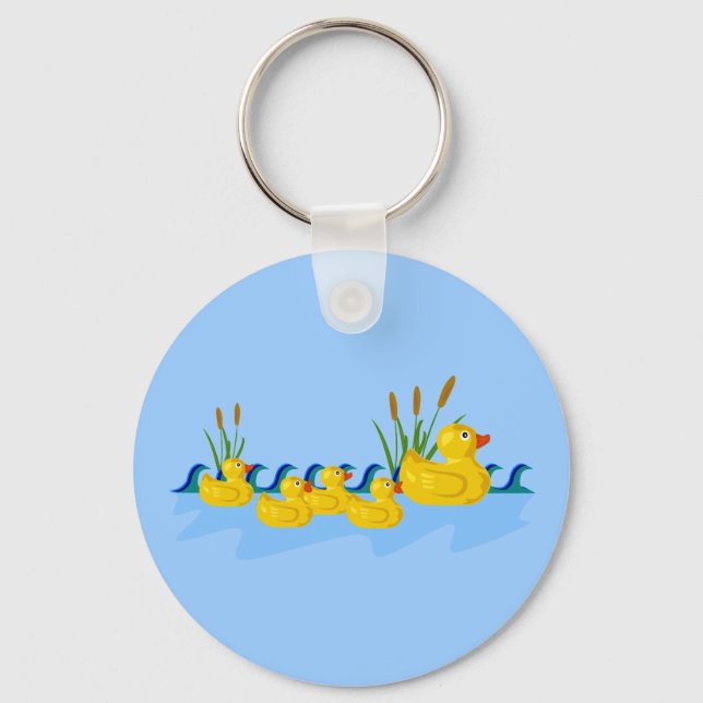 Duck Family Key Ring (Front)