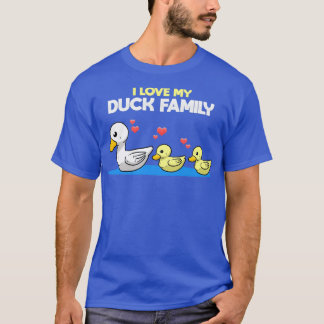 Duck Family Owner Lover Cute Baby Ducks T-Shirt