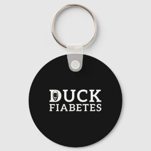 Duck Fiabetes Diabetes Awareness Key Ring