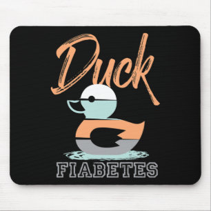 Duck Fiabetes Mouse Pad