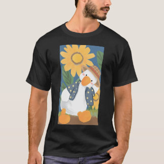 Duck & Flowers   T-Shirt