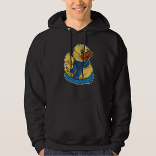 Duck For Kids Rubber Duck Beak Quack Duckie Premi Hoodie