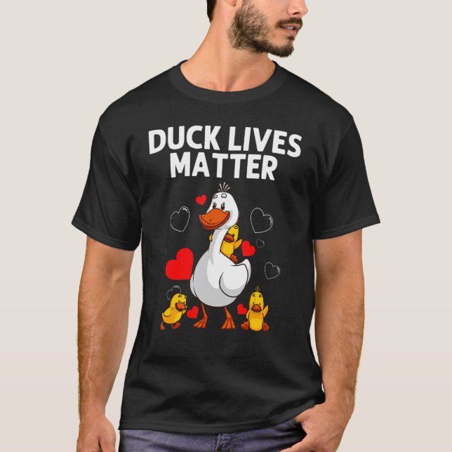 Duck For Men Women Duck  Duck Hunter Rubber Duck T-Shirt (Front)