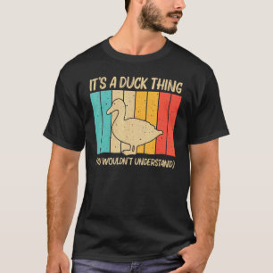 Duck For Men Women Mallard Mandarin Duck T-Shirt