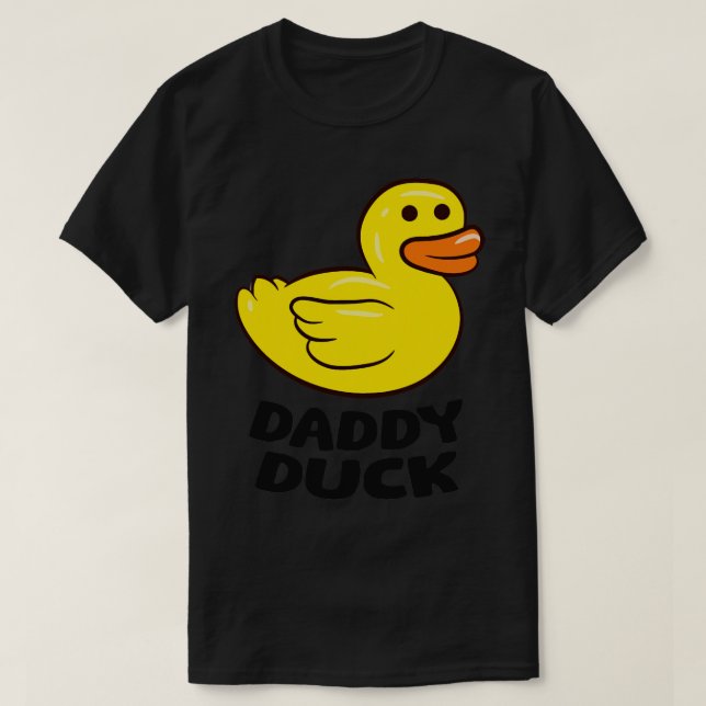 Duck Funny Daddy T-Shirt (Design Front)