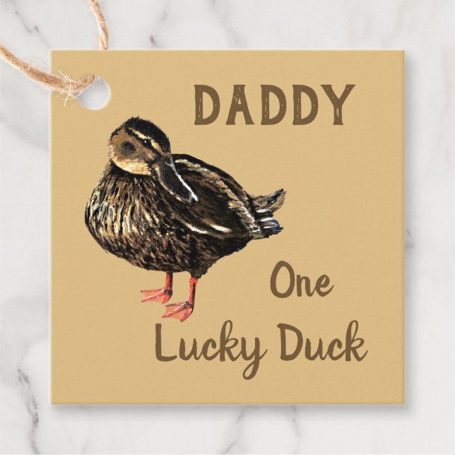 Duck Gift Tag (Front)
