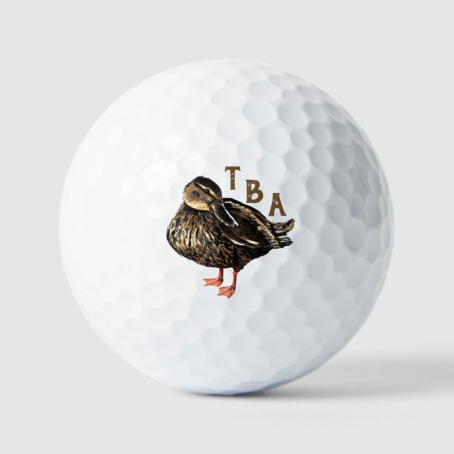 Duck Golf Balls (Front)