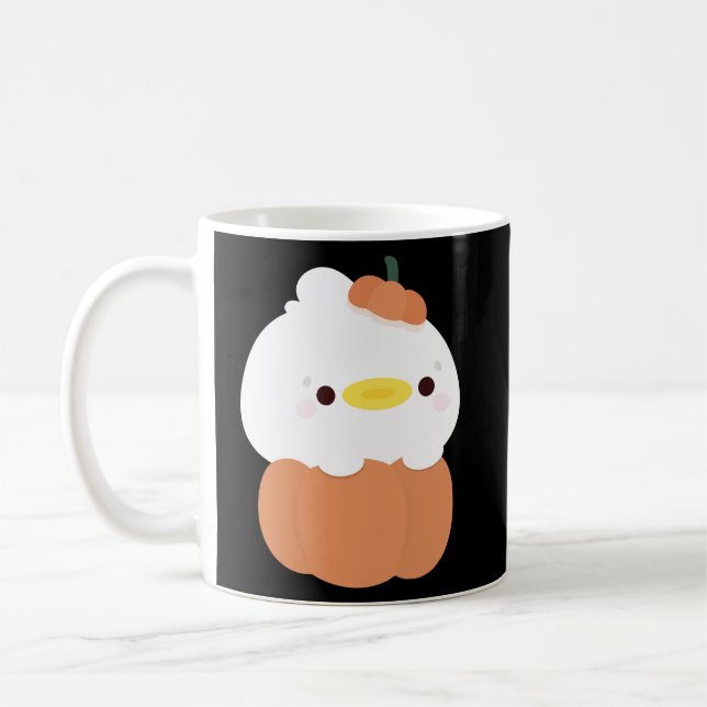 Duck Halloween Coffee Mug (Left)