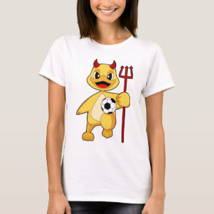Duck Halloween Soccer T-Shirt