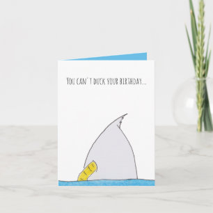 Duck Happy Birthday Card