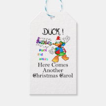 Duck! Here Comes Another Christmas Carol Ornament