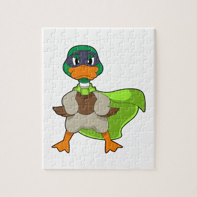 Duck Hero Cape Jigsaw Puzzle (Vertical)