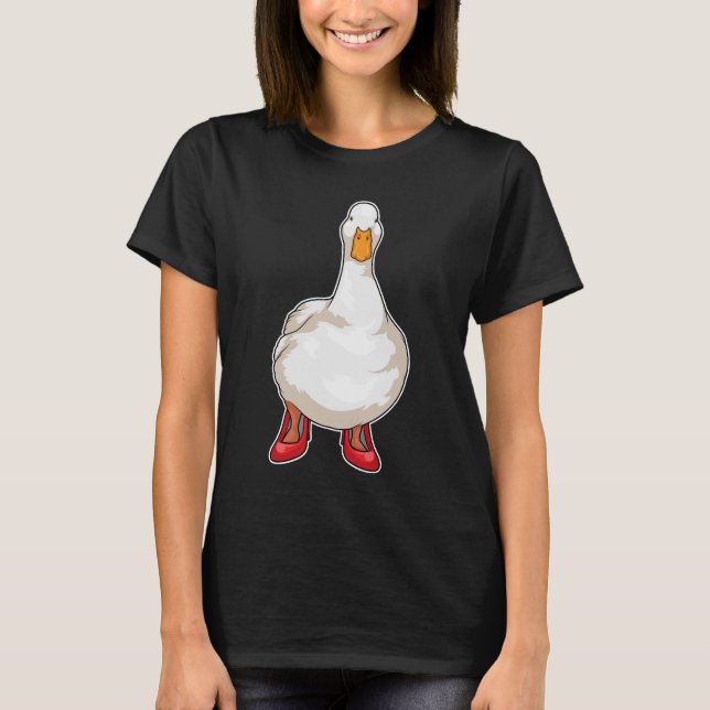 Duck High Heels T-Shirt (Front)