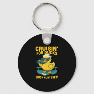 Duck Hunt Crew Rubber Duckie Search Cruise Essenti Key Ring