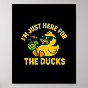 Duck Hunt Crew Rubber Duckie Search Cruise Hunting Poster