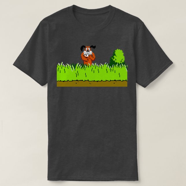 Duck Hunt Dog laughing  T-Shirt (Design Front)