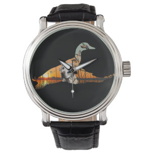 Duck Hunter Watch, White Labrador Retriever Watch
