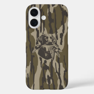 Duck Hunters With Dog Forest Camouflage iPhone 16 Case
