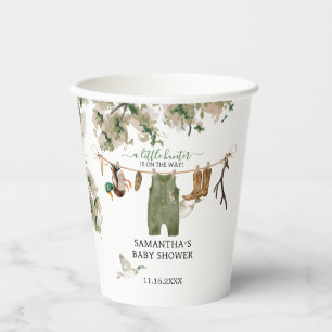 Duck Hunting Baby Shower Paper Cups