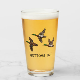 Duck Hunting Beer Glass