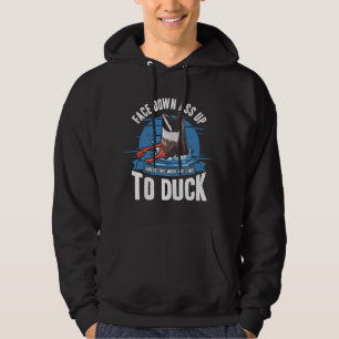 Duck Hunting Best Duck Hunter Funny Humorous Sayin Hoodie