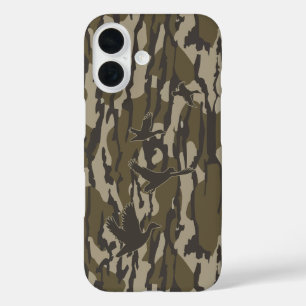 Duck Hunting Camo Ducks Bottomland Camo iPhone 16 Case