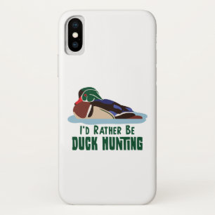 Duck Hunting iPhone X Case