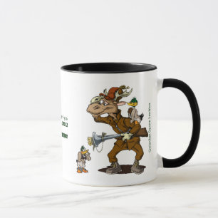 Duck Hunting Coffee Mug Moose Mug Qwiznibet
