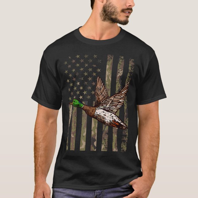 Duck Hunting Design For Men Women Goose Hunt Duck  T-Shirt (Front)