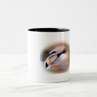 Duck Hunting drake mallard coffee cup