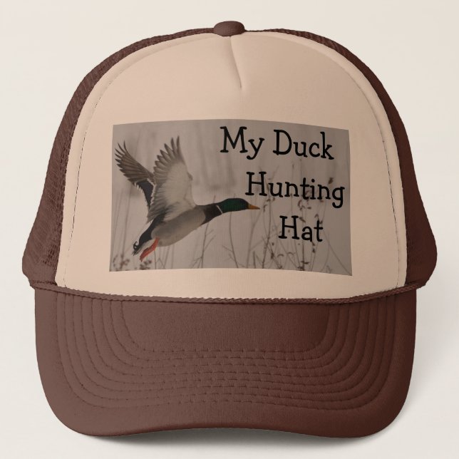 Duck Hunting Fashion Design by Janz Trucker Hat (Front)