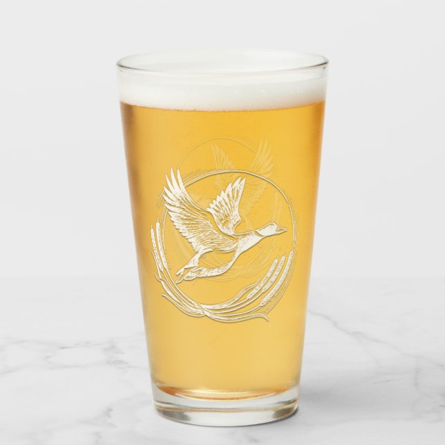 Duck Hunting Glass (Front Filled)