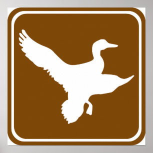 Duck Hunting Highway Sign (2)