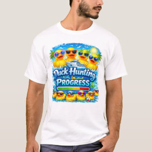 Duck Hunting in Progress Fun Cruise Vacation Shirt