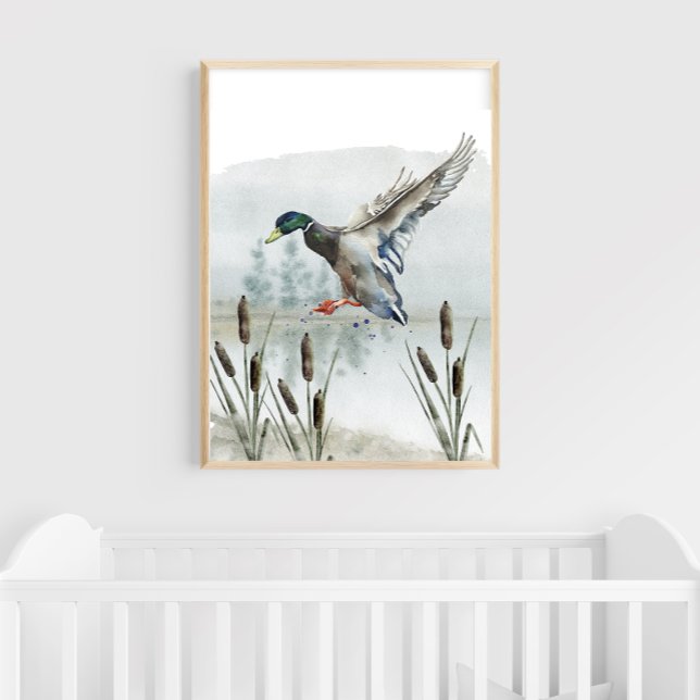 Duck Hunting Nursery Wall Art (Creator Uploaded)