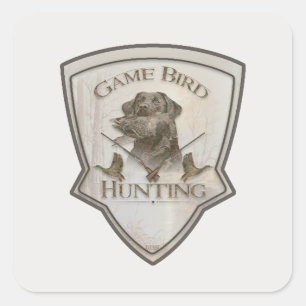 Duck Hunting  Square Sticker