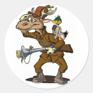 Duck Hunting Stickers   Qwiznibet Square Junction