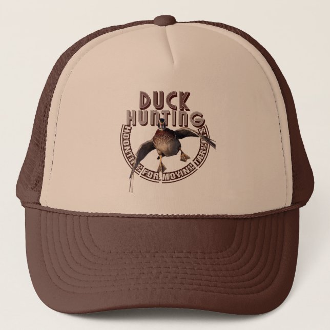 Duck hunting T-Shirt Trucker Hat (Front)