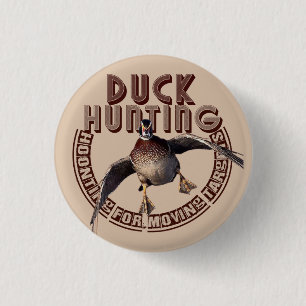 Duck hunting T-Shirt Trucker Hat 3 Cm Round Badge