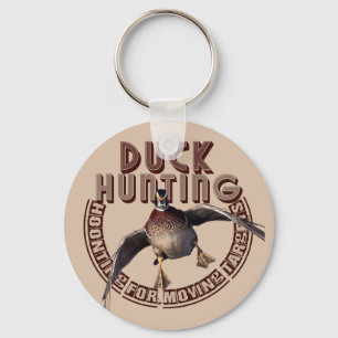 Duck hunting T-Shirt Trucker Hat Button Key Ring